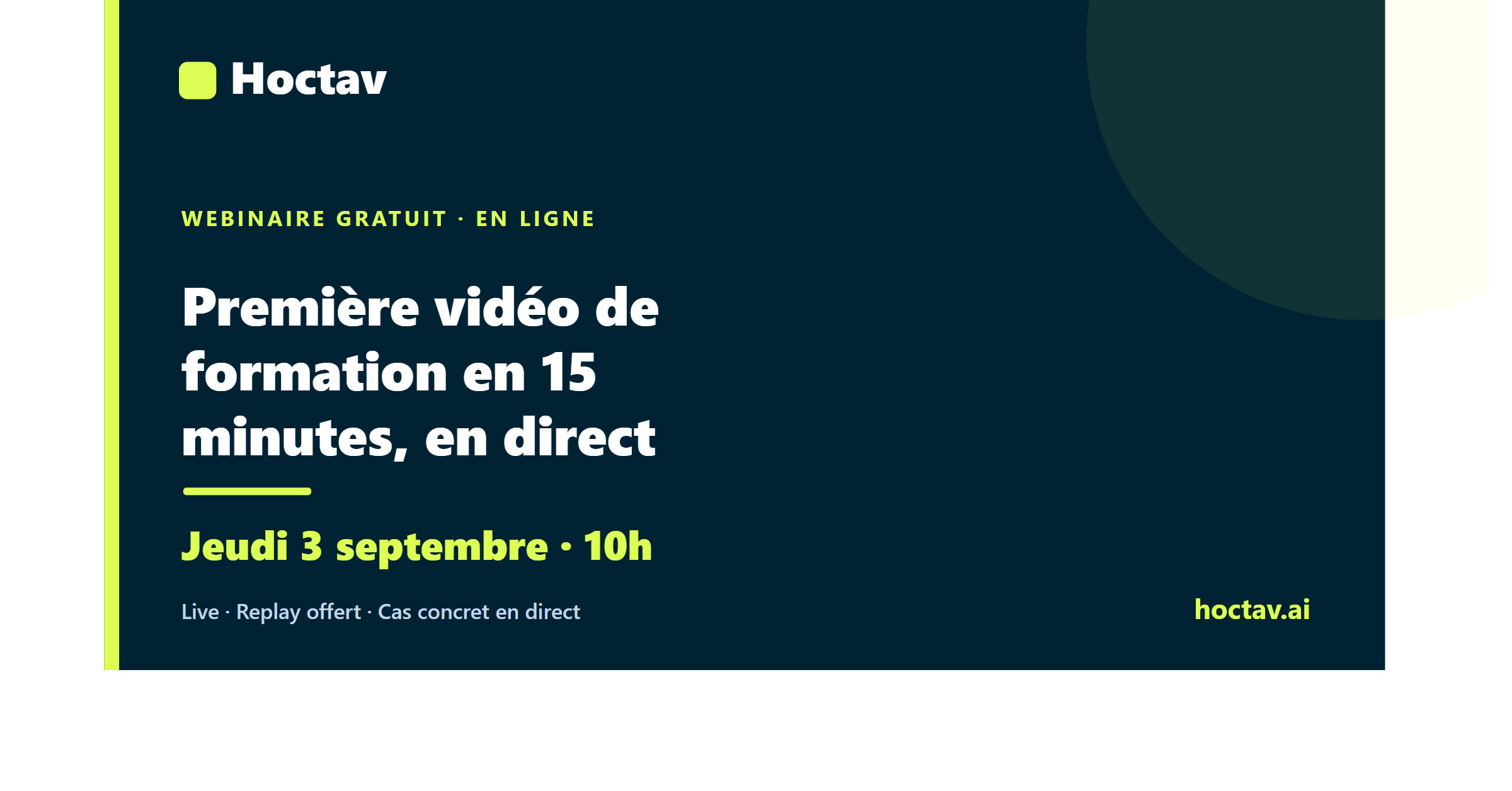 Lire le replay du webinaire — De l'expertise à la vidéo : votre première formation en 15 minutes