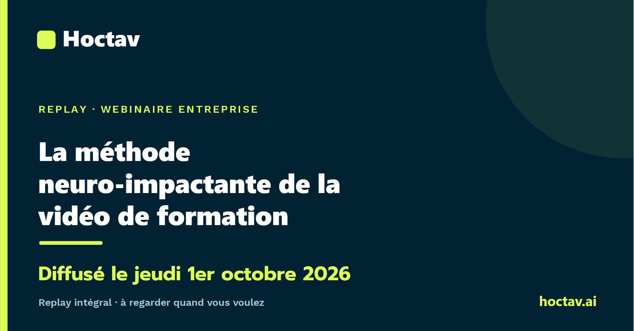 Lire le replay du webinaire — La méthode neuro-impactante : M.E.R.E., F.A.B., avatar