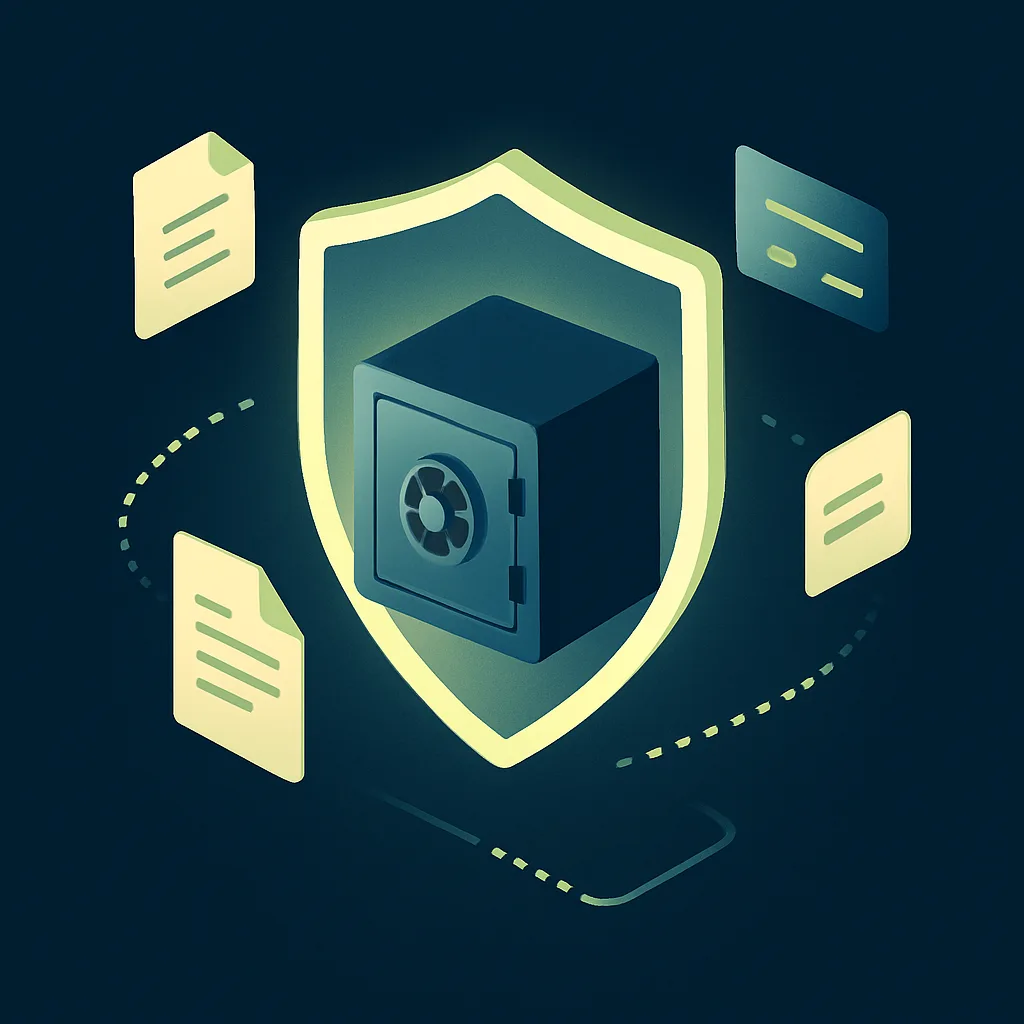 Digital vault protecting your documents: confidentiality and hosting in Europe.