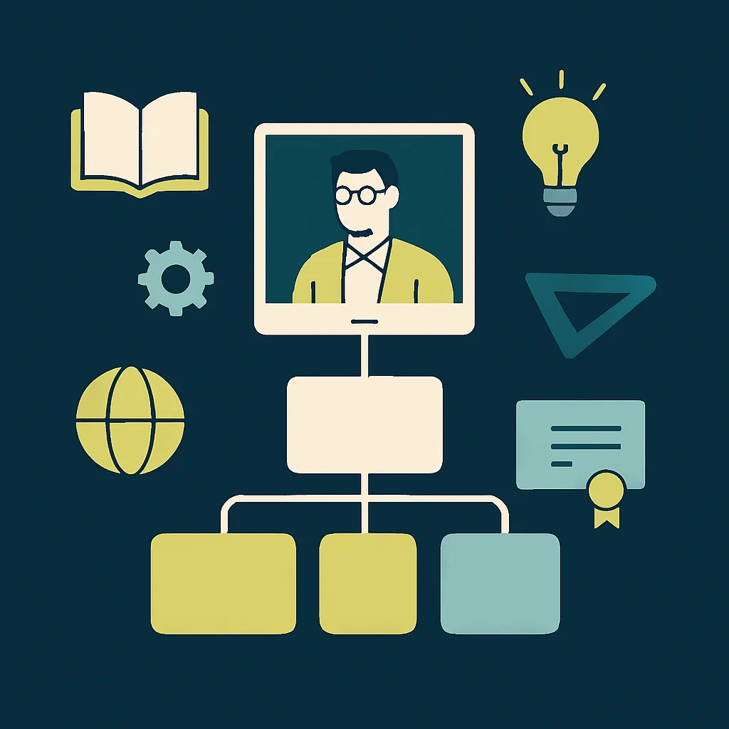 Structured learning module illustrating fit for training