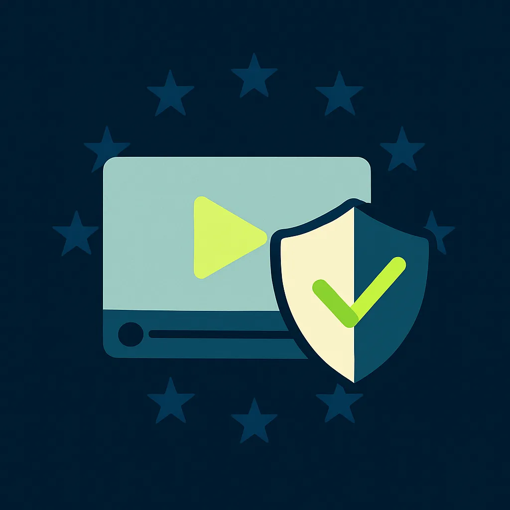 Illustration of a compliant, secure video module for regulatory training.
