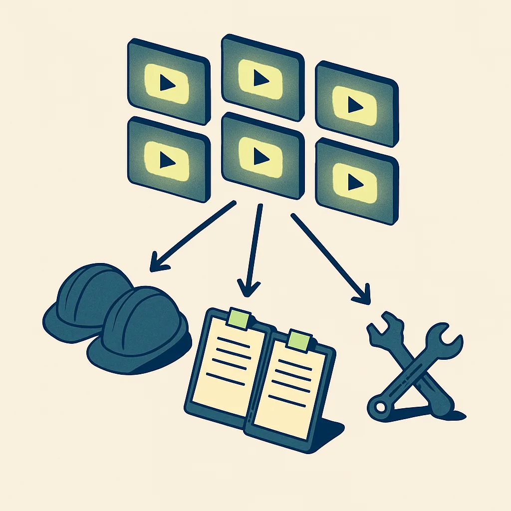 Illustration de la diffusion uniforme de modules vidéo à plusieurs équipes