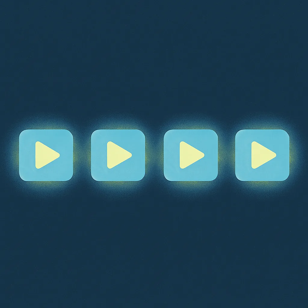 Illustration of consistent sales-pitch videos